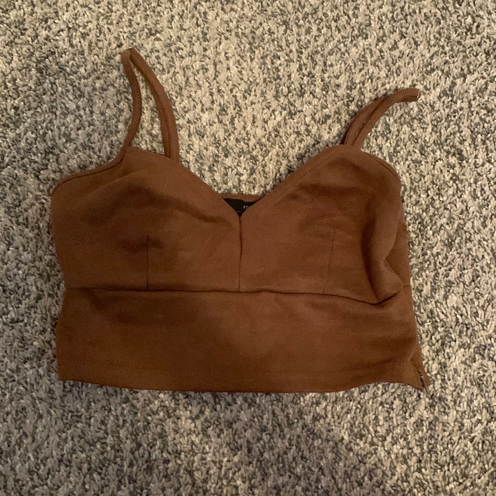 Forever 21 brown top